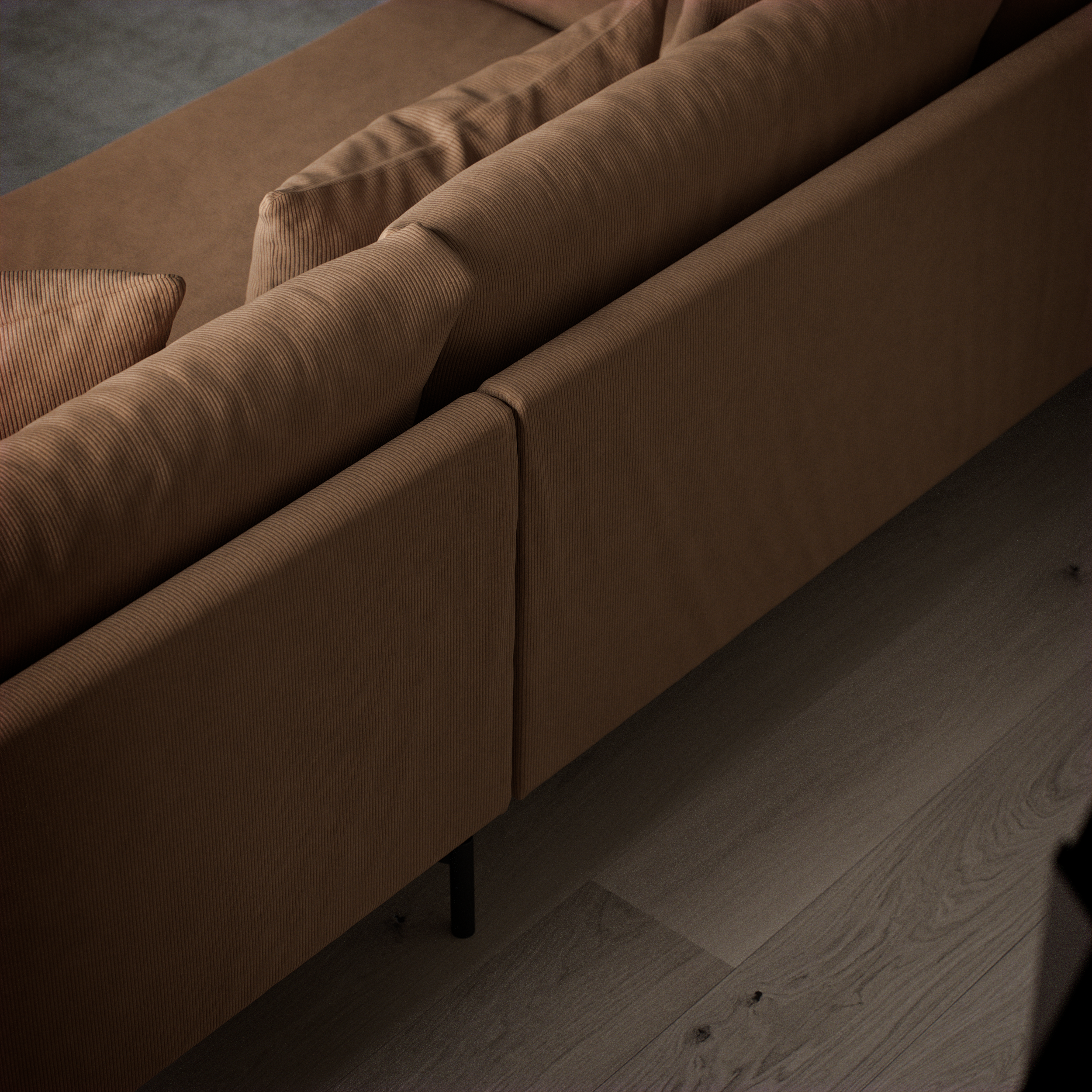 Harper - 3-sits soffa med divan höger - inspiration