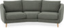 Madison - 3-sits soffa svängd, 70 cm - Grå
