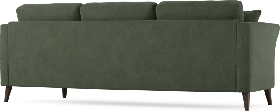 Eden - 3-sits soffa svängd - Grön