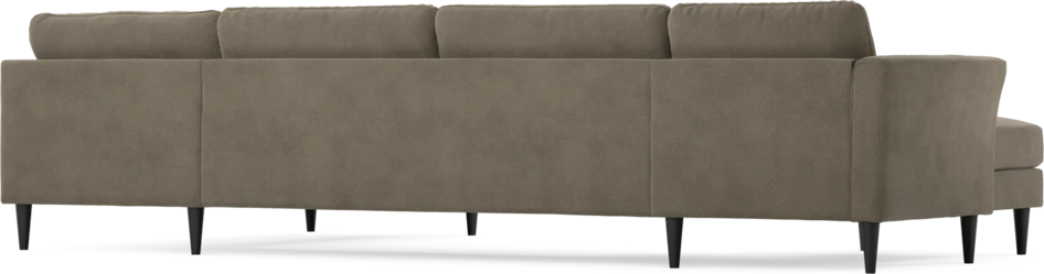 Bridge - 3-sits soffa med schäslong vänster och divan höger - Beige