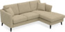 Eden - 2-sits soffa med schäslong - Beige