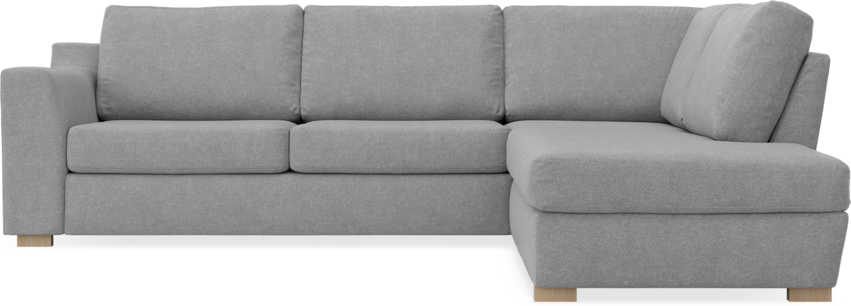 Friday - 2,5-sits soffa med divan höger - Grå