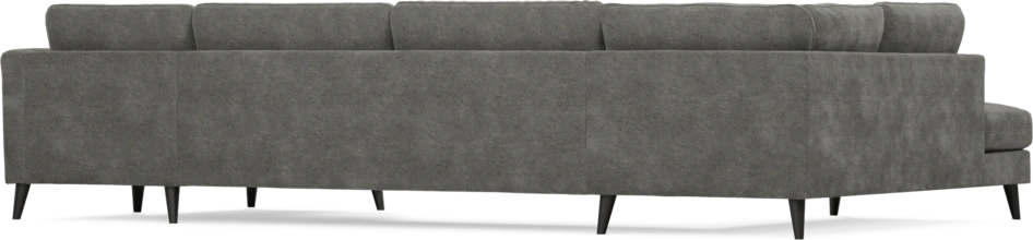 Bridge - 3-sits soffa med divan vänster och schäslong höger - Grå