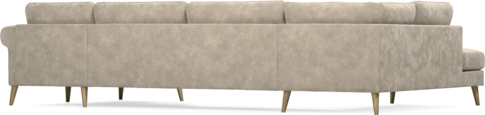 Bridge - 3-sits soffa med divan vänster och schäslong höger - Beige
