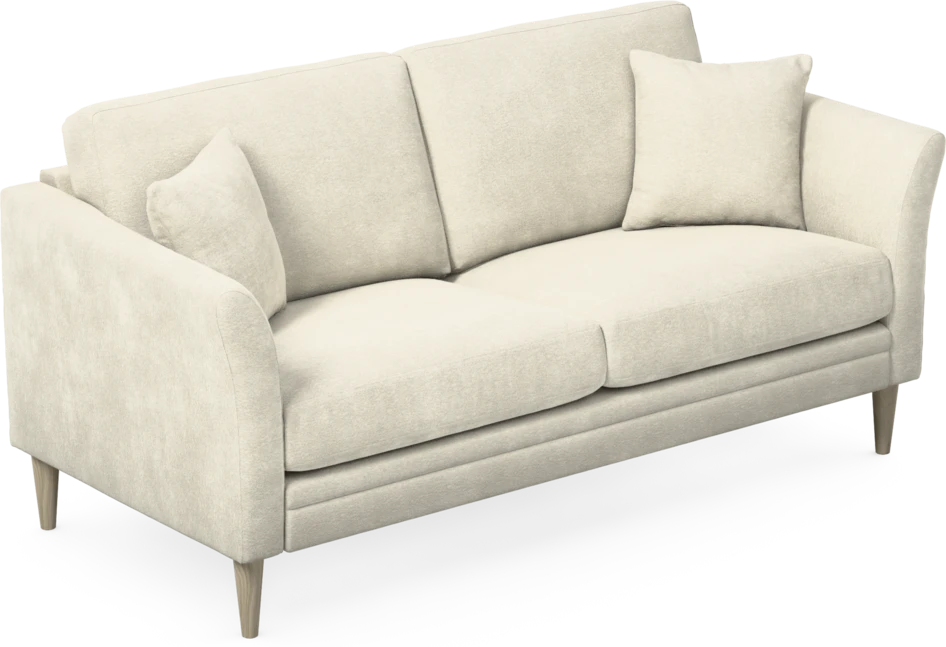 Eden - 2,5-sits soffa - Vit