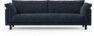 Cherrie - 4-sits soffa, hel dyna, fast klädsel - Blå