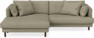 Harper - 4-sits med schäslong XL vänster - Beige