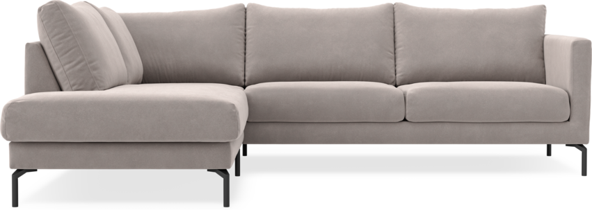Impression - 3-sits soffa med divan vänster - Grå