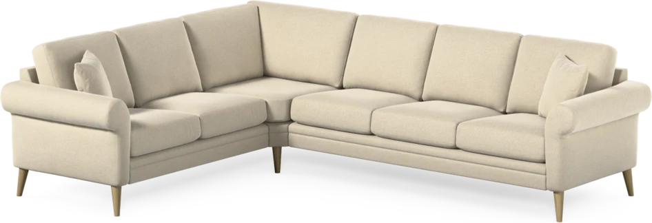 Eden - Hörnsoffa, 2+3-sits - Beige