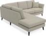 Eden - 2-sits soffa med divan - Brun