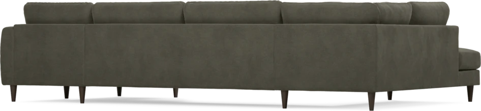 Bridge - 3-sits soffa med divan vänster och schäslong höger - Grå