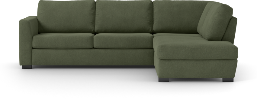 Friday - 2,5-sits soffa med divan höger - Grön
