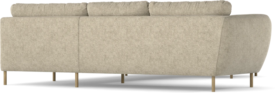 Madison Lux - Hörnsoffa med schäslong höger - Beige