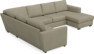 Friday - Hörnsoffa, 2+3-sits med schäslong höger - Beige