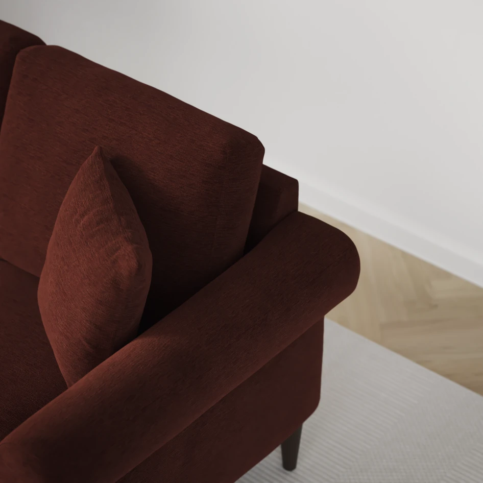 Eden - 2-sits soffa - Orange