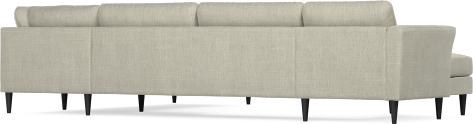 Bridge - Hörnsoffa, 3+2-sits med schäslong vänster - Beige