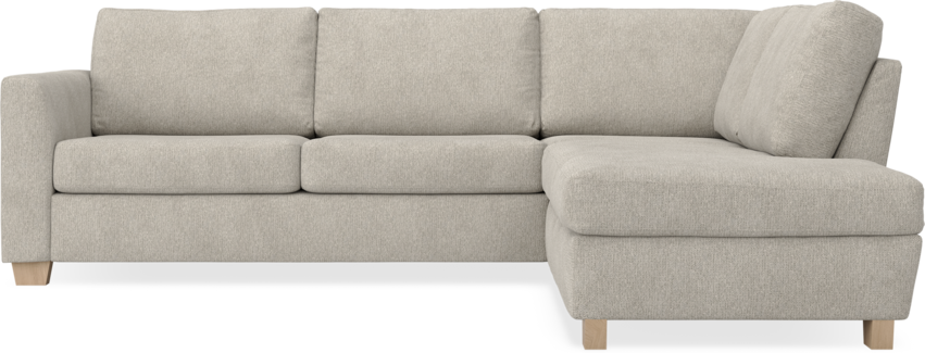 Friday - 2,5-sits soffa med divan höger - Beige