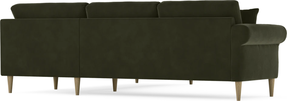 Eden - Hörnsoffa, 2,5+2,5-sits - Grön