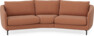Madison - 3-sits soffa svängd, 90 cm - Orange