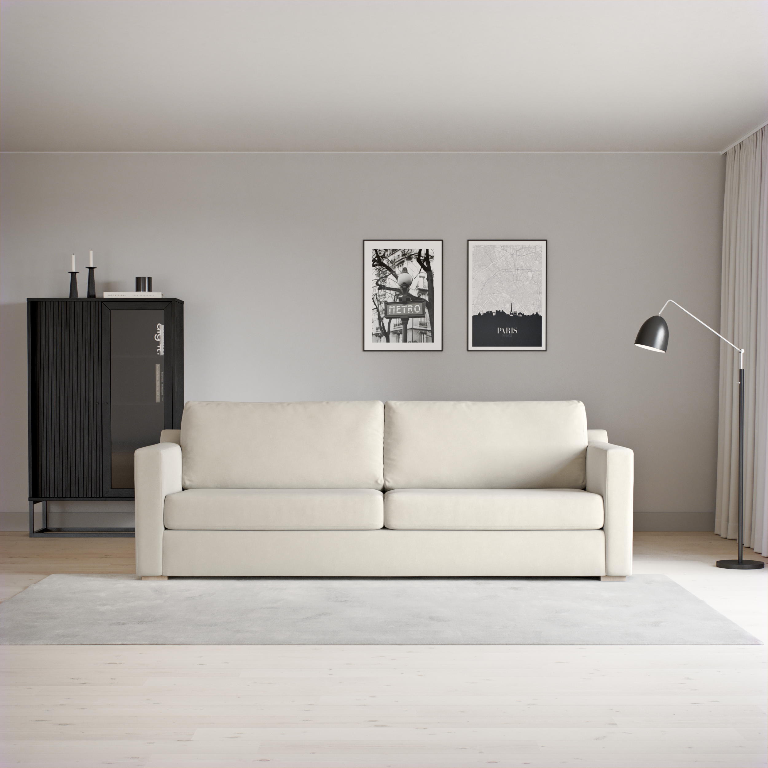 Friday - 3-sits soffa - inspiration