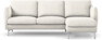 Madison - 2-sits soffa med schäslong höger - Beige