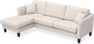Eden - 2,5-sits soffa med schäslong - Beige