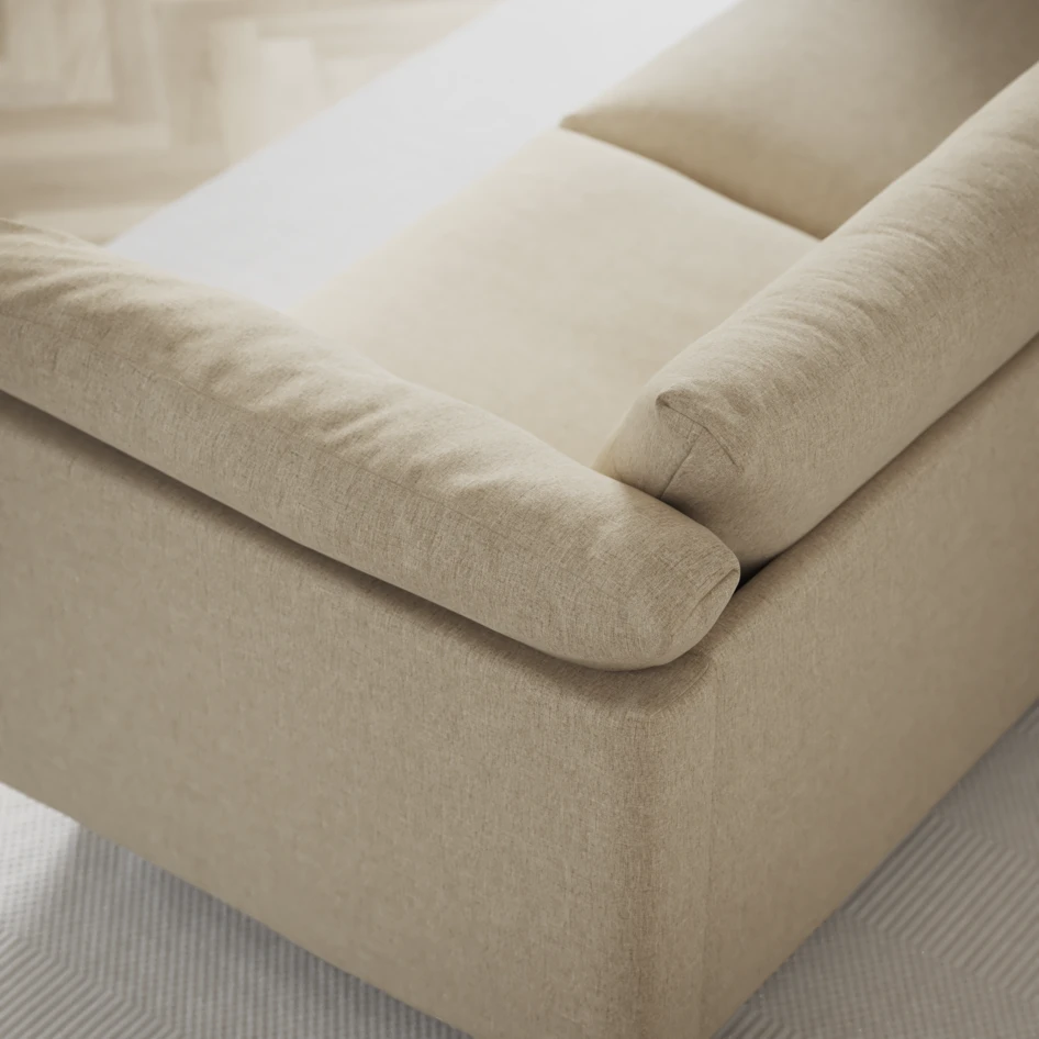 Cherrie Klädsel - Klädsel till 2,5-sits soffa - Beige