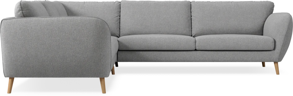 Madison Lux - Hörnsoffa 2+3-sits, hörn 1 - Grå