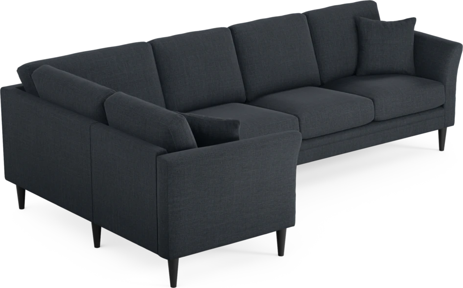 Eden - Hörnsoffa, 1+3-sits - Blå