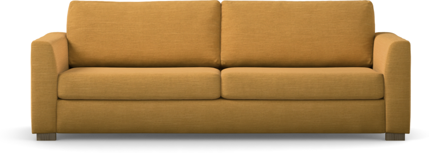 Friday - 3-sits soffa - Gul