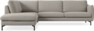 Madison - 3-sits soffa med divan vänster - Beige