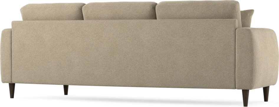 Eden - 3-sits soffa svängd - Beige