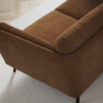 Madison Lux - 3-sits soffa med divan höger - Brun
