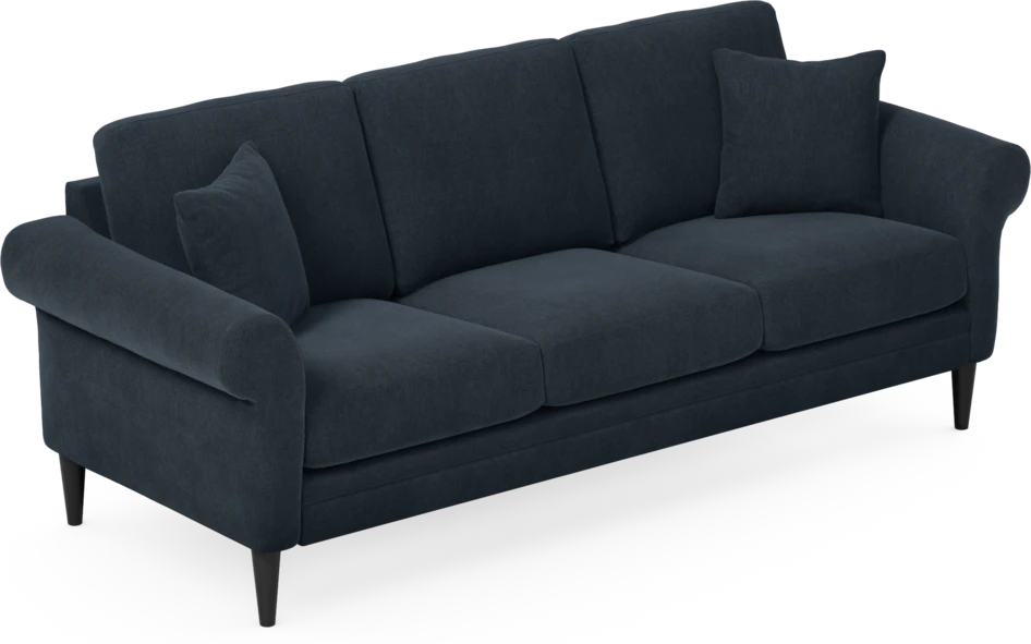 Eden - 3-sits soffa - Blå