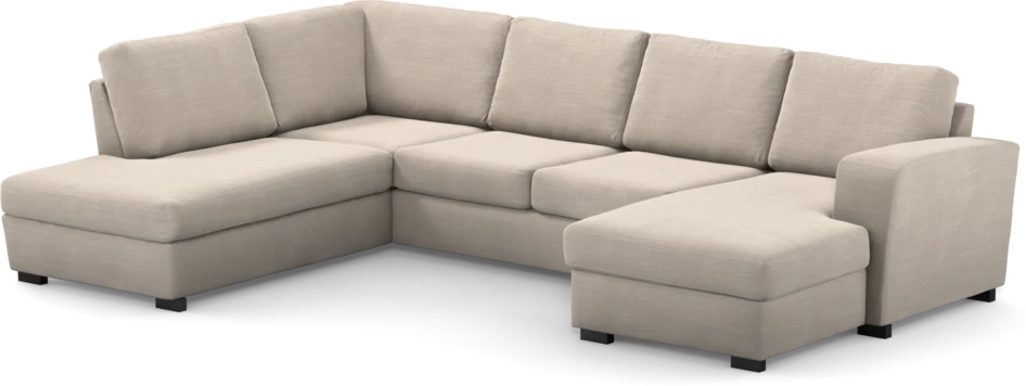 Friday - 3-sits soffa med divan vänster och schäslong höger - Beige