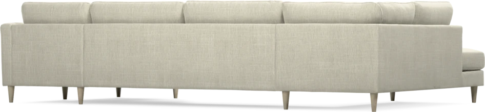 Bridge - 3-sits soffa med divan vänster och schäslong höger - Beige
