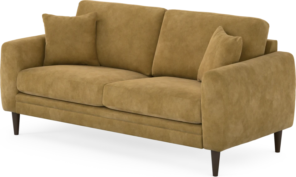Eden - 2,5-sits soffa - Gul