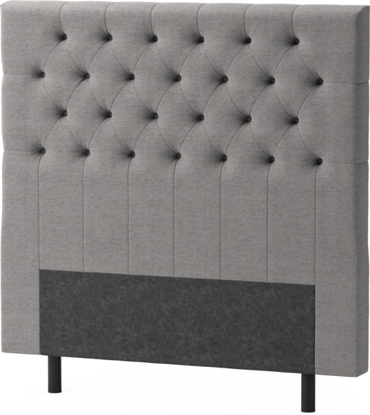 Delux Pikerad XL - Sänggavel, 90-210 cm - Grå