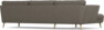 Madison Lux - 3-sits soffa med schäslong vänster - Beige
