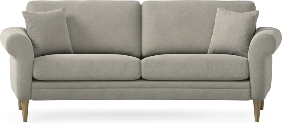 Eden - 2,5-sits soffa svängd - Grå