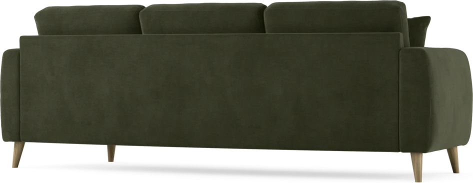 Eden - 3-sits soffa svängd - Grön