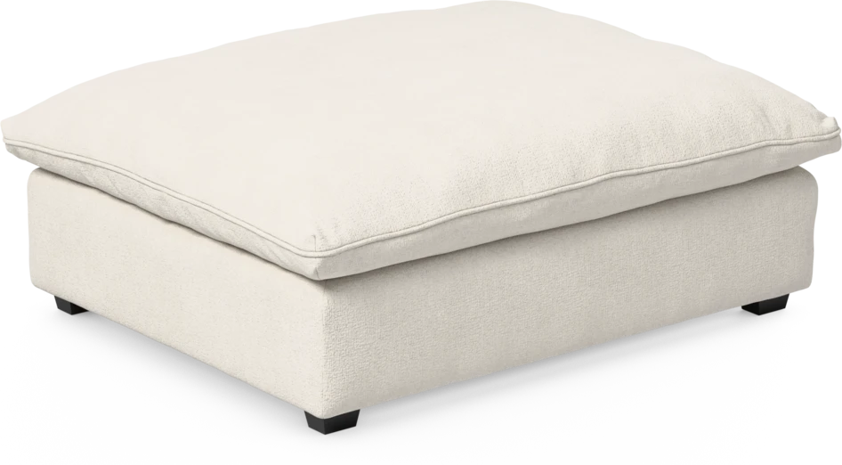 Bellora - Fotpall 130 - Vit