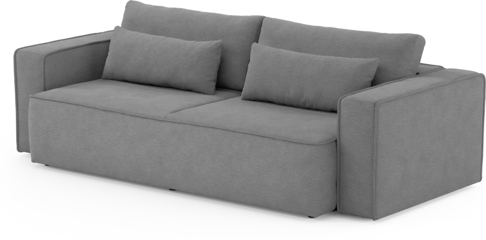 Ide - Bäddsoffa 3-sits - Grå
