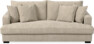 Mila - 3-sits soffa, hel dyna - Beige