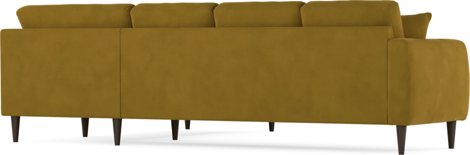 Eden - Hörnsoffa, 3+2-sits - Gul