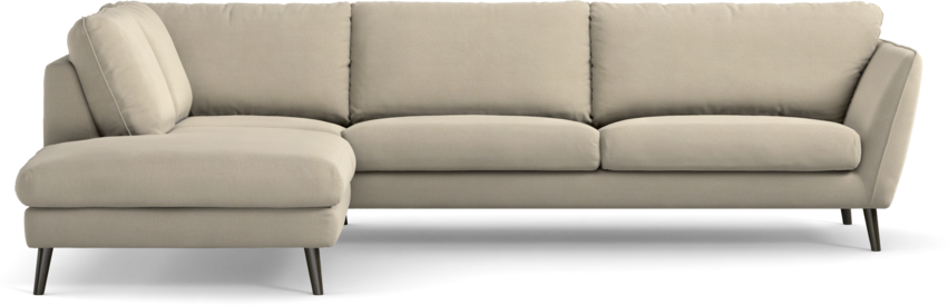 Madison - 3-sits soffa med divan vänster - Beige