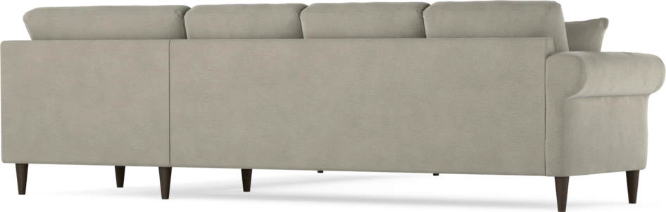 Eden - Hörnsoffa, 3+3-sits - Brun