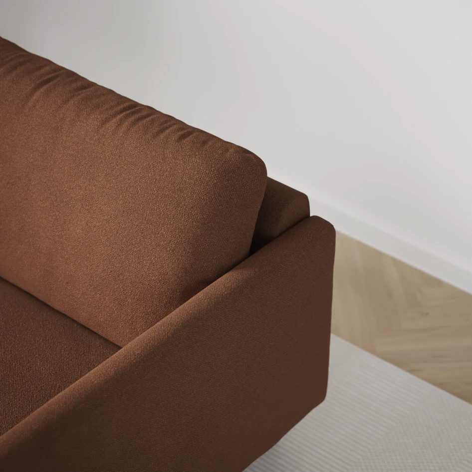 Madison Lux - Hörnsoffa 2+3-sits, hörn 2 - Brun