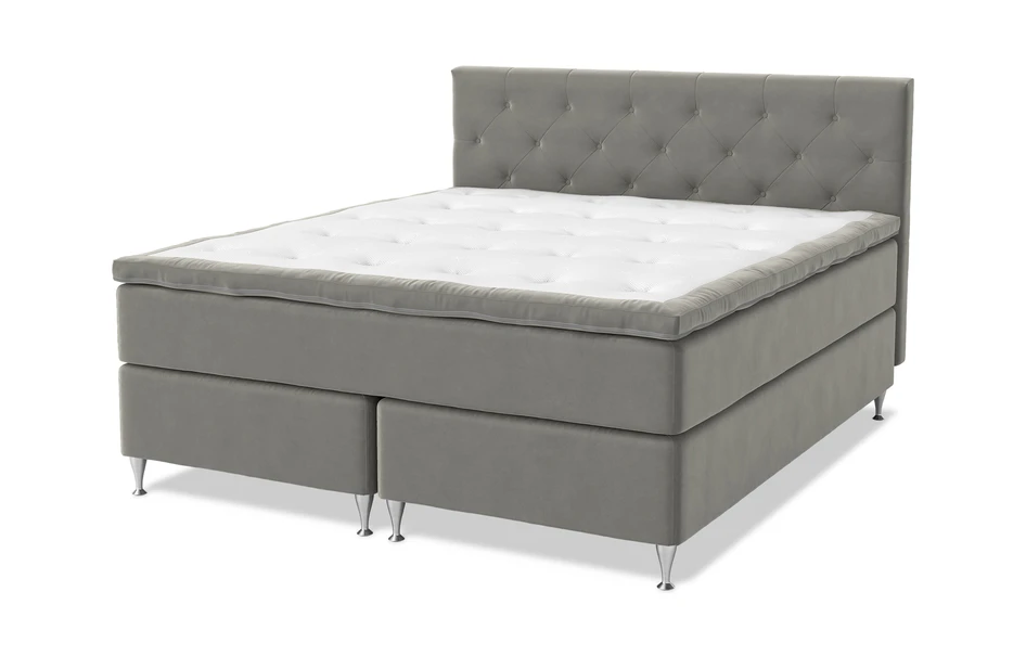 Feel - Sänggavel, B 160-210 cm - Grå