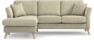 Eden - 2-sits soffa med schäslong - Beige